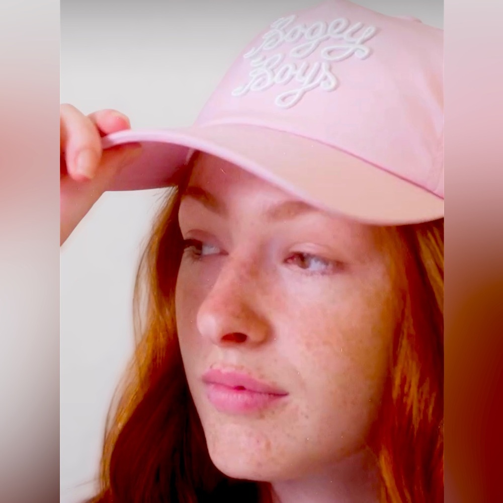 Bogey Boys Essentials Hat in Pink by Macklemore